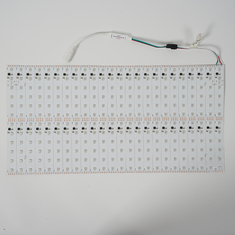 5050 288 LEDs/Stk. 1903IC RGB 24 V 480 x 240 mm