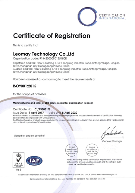 ISO9001 -Zertifikat