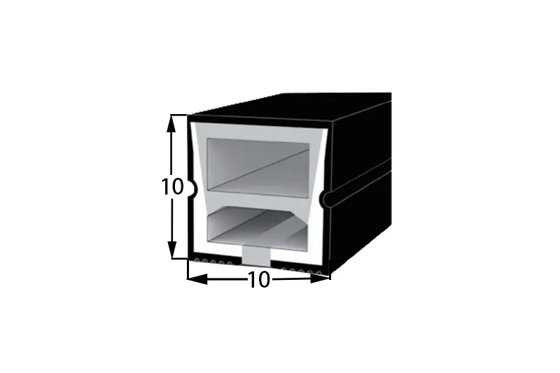 10*10 Silikon-Neonrohr Flex Streifen LWTG1010-6