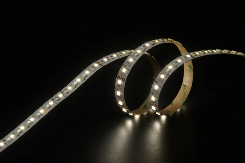 5050+2835 168LEDS/M RGB+W 24 V 12 mm