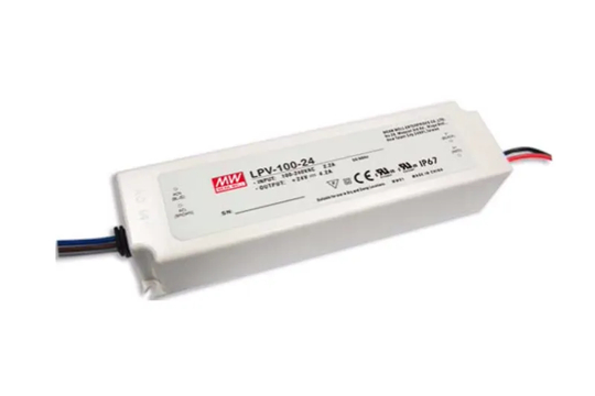 100W MEGERWELL NETZTEILE FÜR LED -STRIPS (wasserdicht)