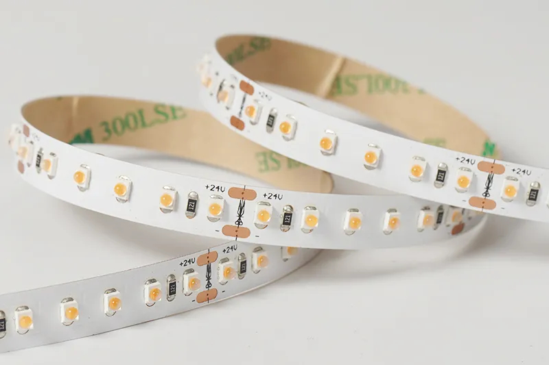 2835 120leds/m 24V 10MM LINSE