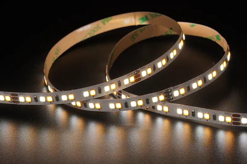 2835 168LEDS/M CCT 24 V 8 mm