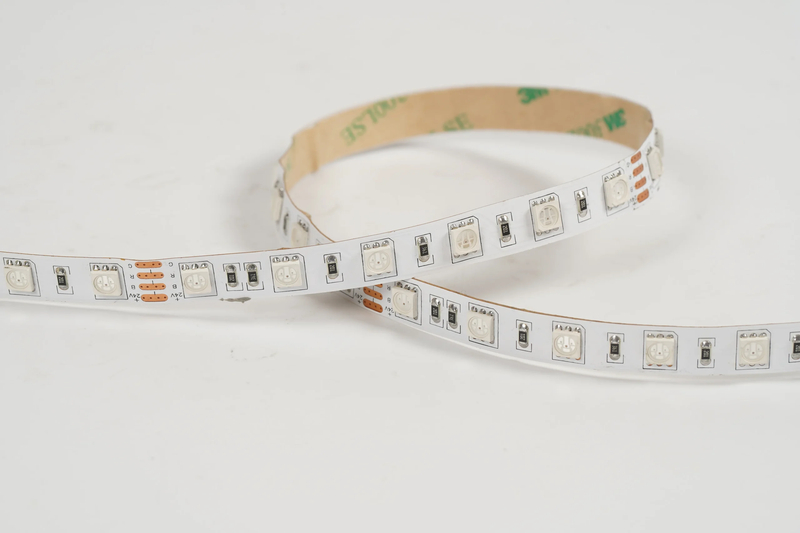 5050 60LEDS/M RGB 24 V 10 mm