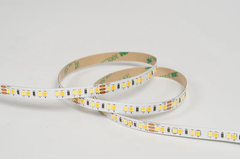 2835 168LEDS/M CCT 24 V 8 mm