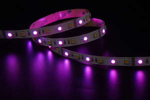 5050 60LEDS/M RGB+W 12V 12 mm