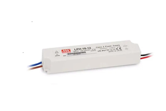 18W Mittelwert Stromversorgung für LED -Streifen (wasserdicht) LPH Serie