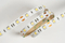 5050 48LEDS/M 12 V 10 mm