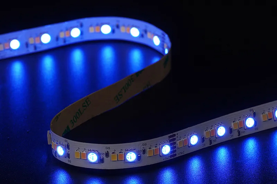 5050+2835 180LEDS/M RGB+W+WW 24 V 12 mm