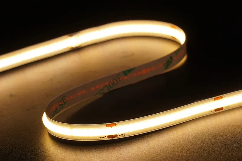 COB 378LEDS/M 24 V 8 mm cri ≥ 90