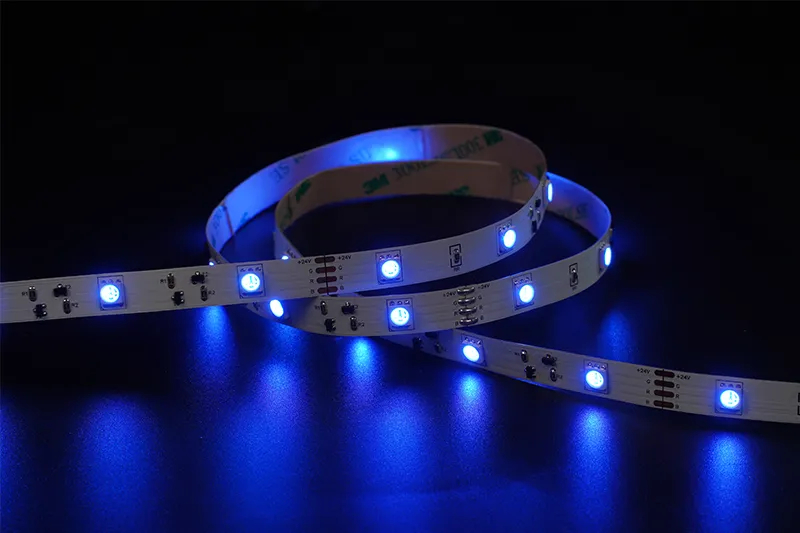 5050 30LEDS/M RGB 24 V 10 mm konstanter Strom