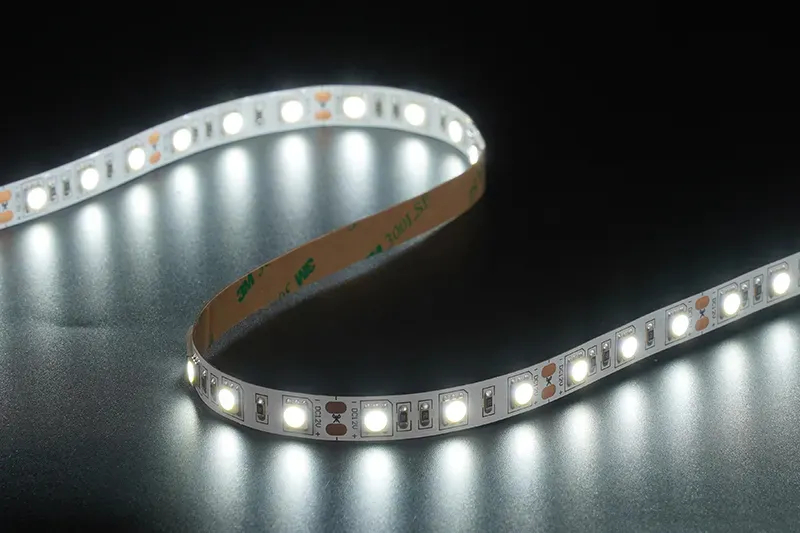 5050 60LEDS/M 12 V 10 mm