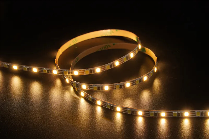 2835 120LEDS/M CCT 5V 5 mm 2LED Schneiden