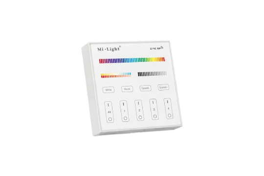 Gruppierte RGB+CCT -Panel -Fernbedienung