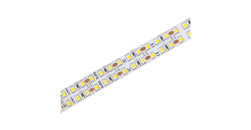 2835 240 LEDs/m 12 V 16 mm zweireihig