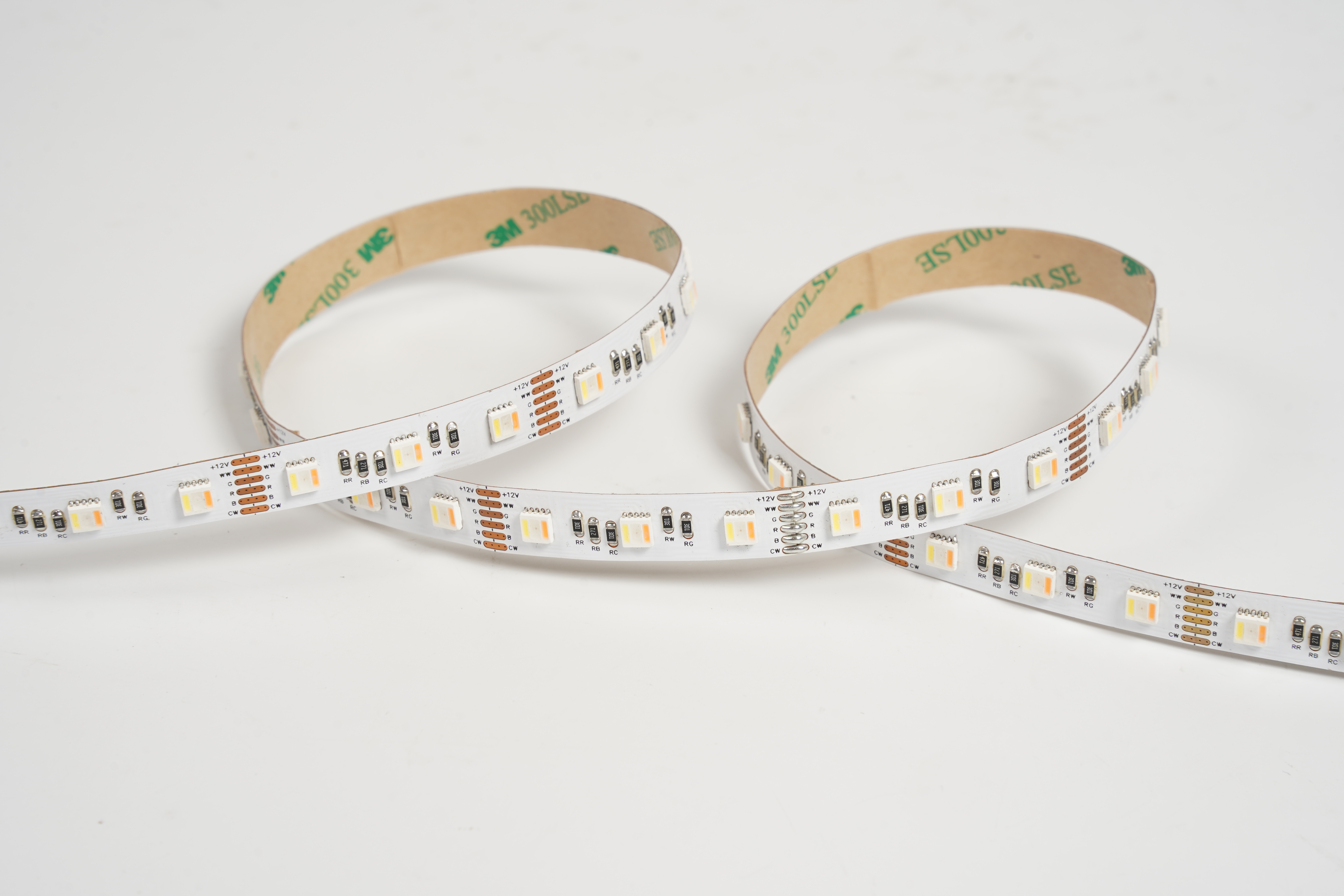 5050 5in1 60LEDS/M RGBCCT 12V 12 mm