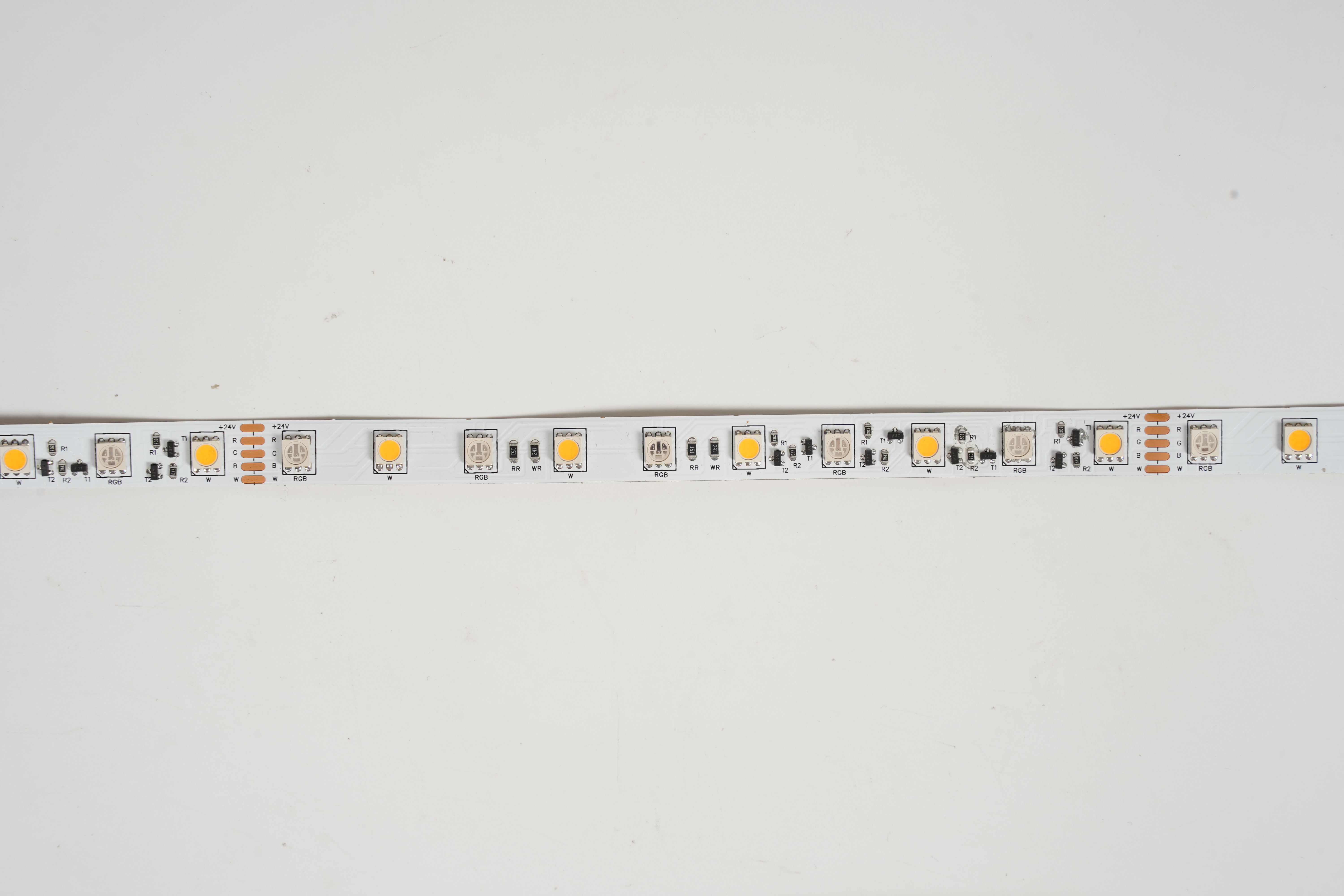 5050 60leds/m RGB+W 24V 12MM Konstantstrom
