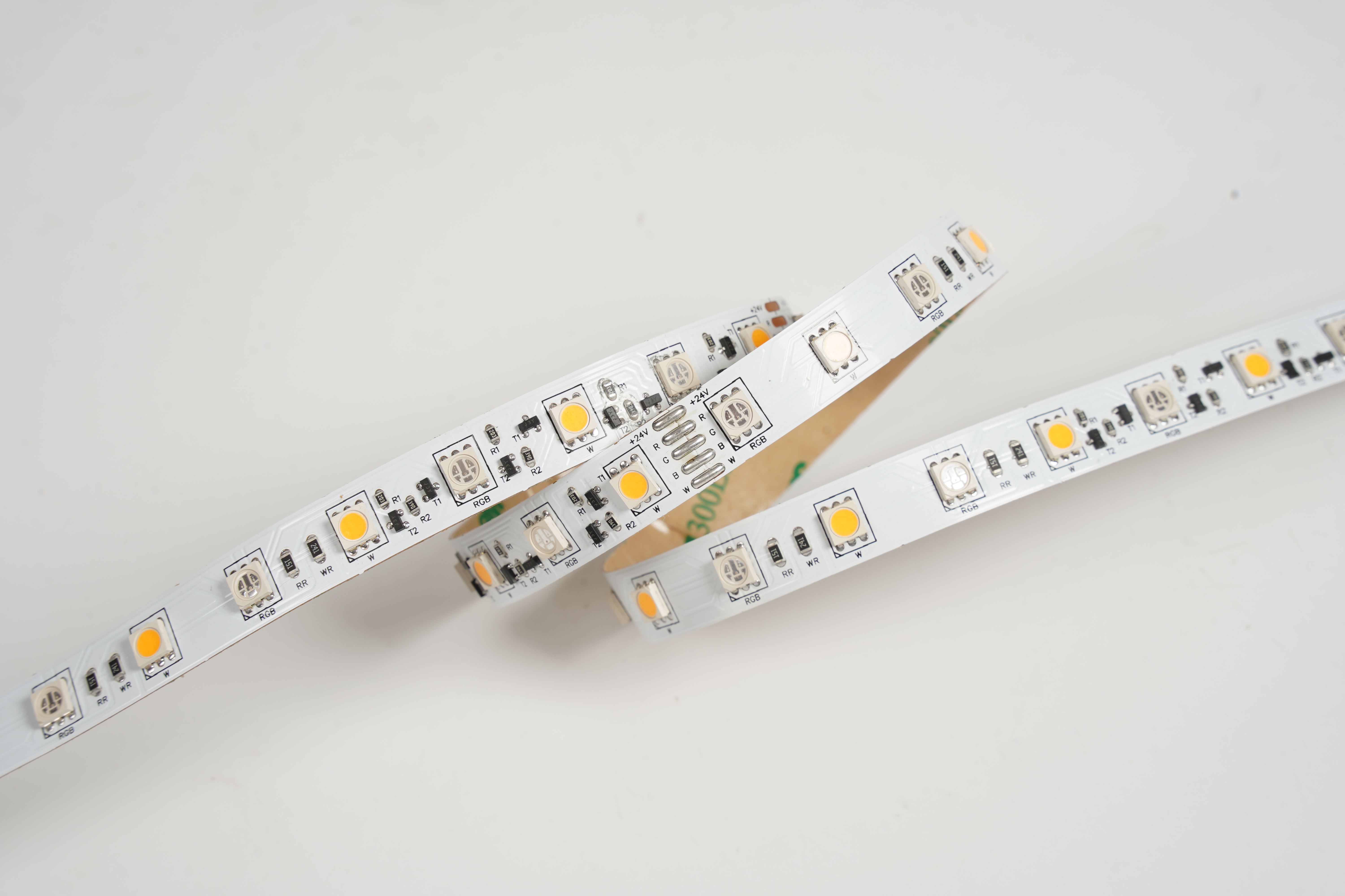 5050 60leds/m RGB+W 24V 12MM Konstantstrom