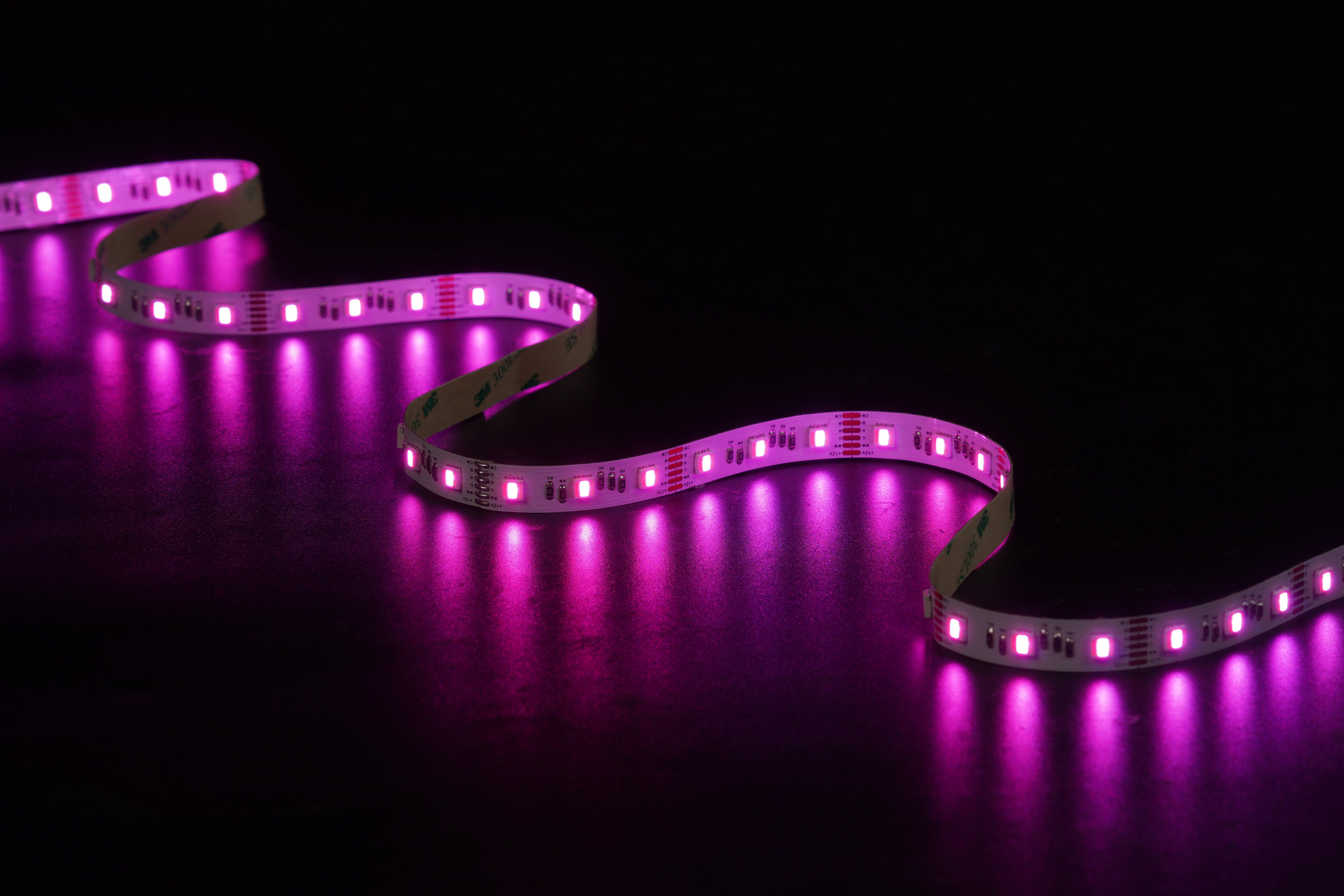 5050 5in1 60LEDS/M RGBCCT 12V 12 mm