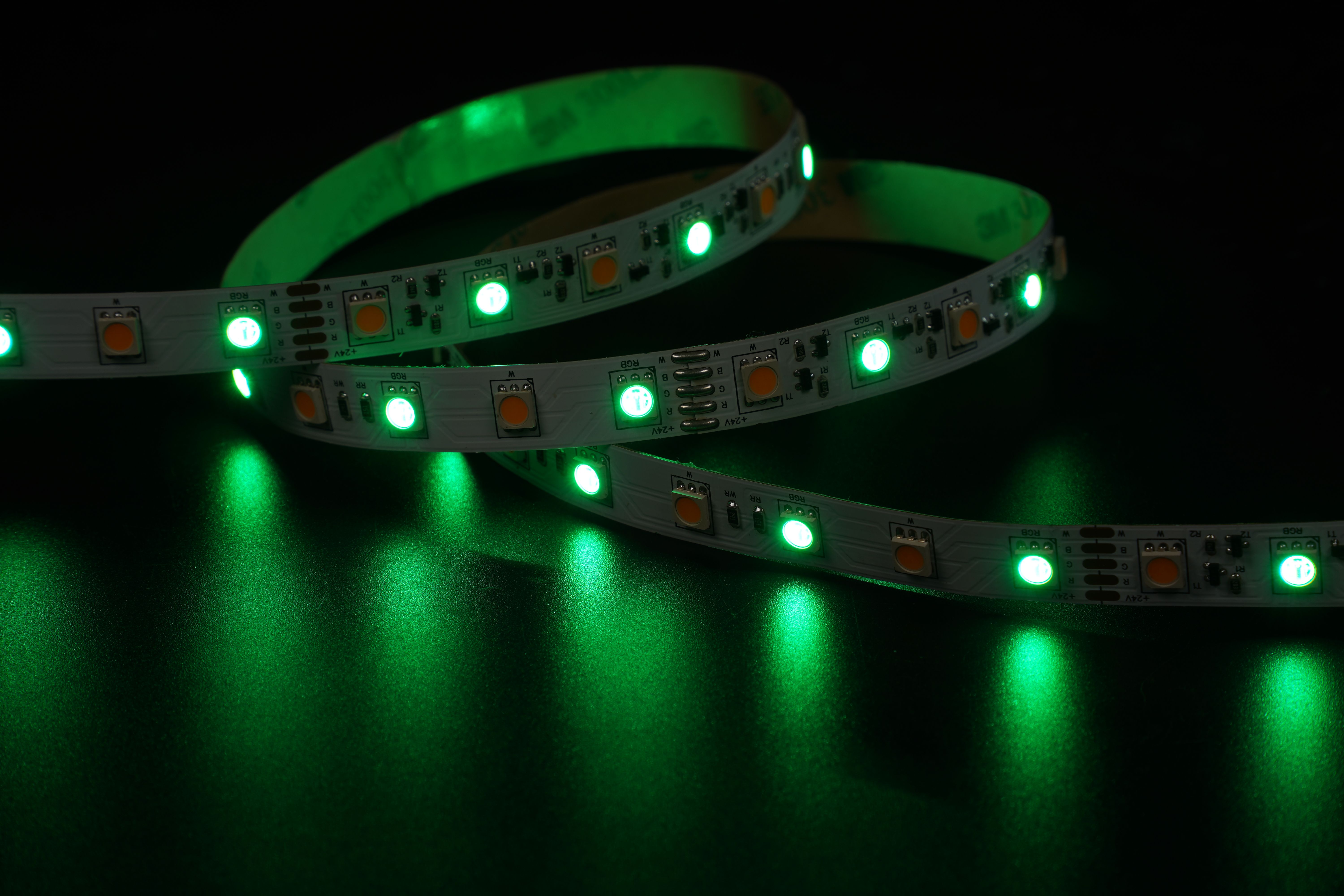 5050 60leds/m RGB+W 24V 12MM Konstantstrom