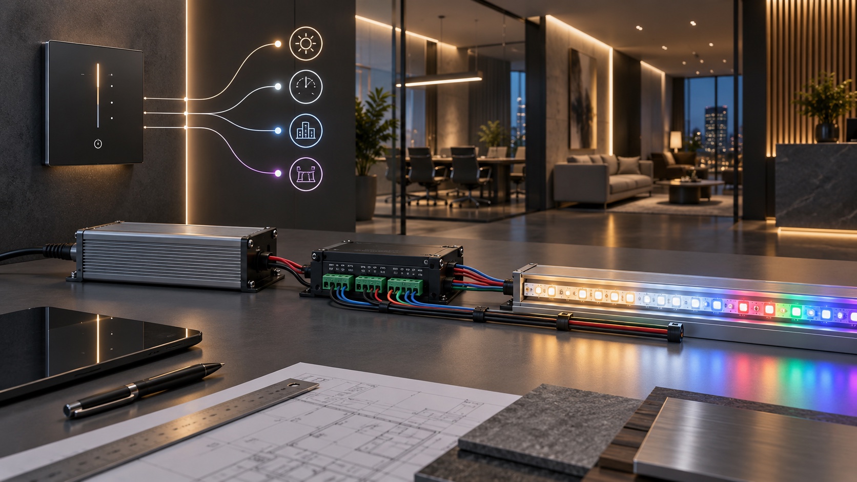 Wie wählt man die Dimmung und Steuerung von LED-Streifen aus: PWM, 0–10 V, DALI, DMX oder TRIAC?